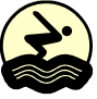 úszás logó